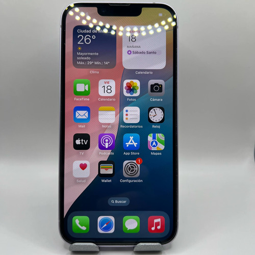 iPhone 14 Liberado De Fábrica (sim Físico) (128 Gb) - Morado Color Violeta (Usado)
