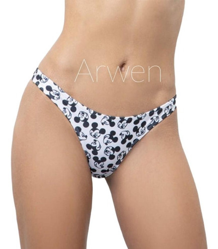 Bombacha Vedetina Mickey Tdb Bikini Malla Disney Cocot 20915