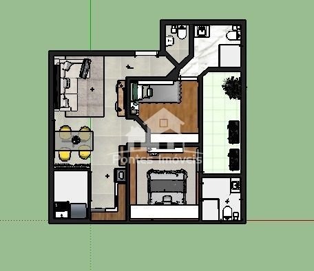 Imagem 4 de 5 de Apartamento S/cond. 56m² 2 Dorms Sendo 2 Suíte No Bairro Vila Bastos-sa- Sp - Apa2167