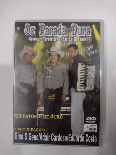 Dvd - Os Parada Dura - Ao Vivo