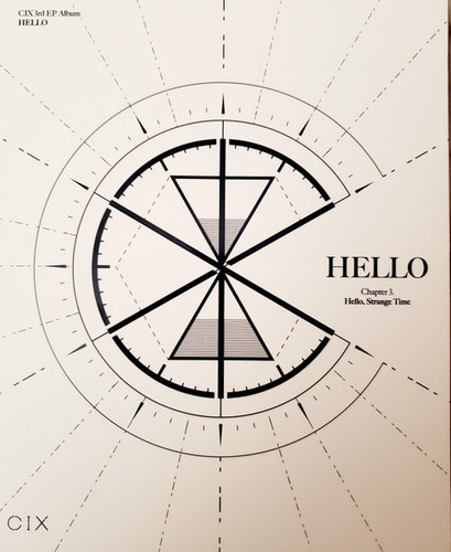 Cix Hello Chapter 3 Hello Strange Time Cd Mini Album Usado