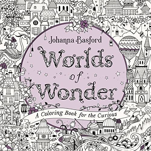 Book : Worlds Of Wonder A Coloring Book For The Curious -..