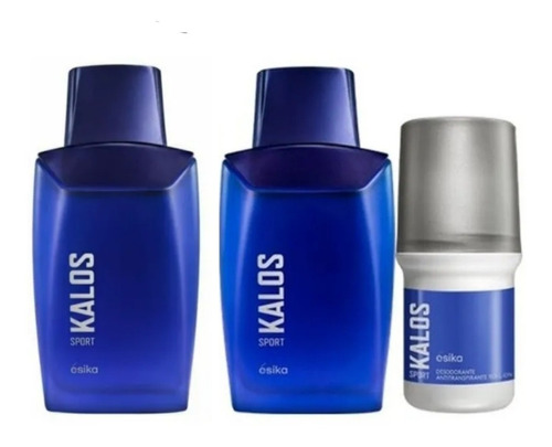 Kalos Sport De Esika 2 Perfumes 100ml+1 Desodorante/ Envio