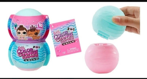 Lol Surprise Color Change Lil Sis Y Lil Pet 10 Sorpresas Mga