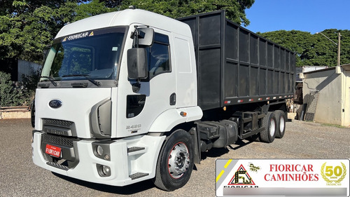 Ford Cargo 2429 2017/2018completo Caçamba Agricola 286.000km