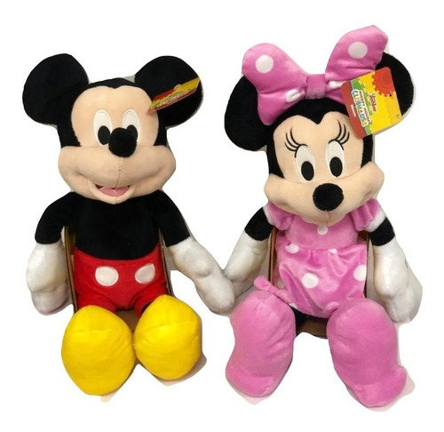Mimi Y Mickey Mouse 40cms Par $1690.00