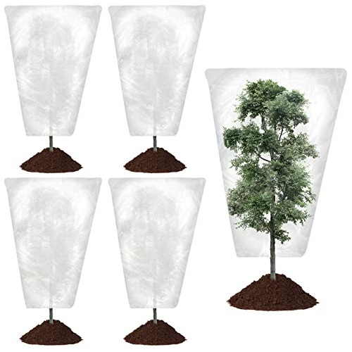 4 Fundas Para Plantas, Protección Contra Heladas, 55 X 78,7