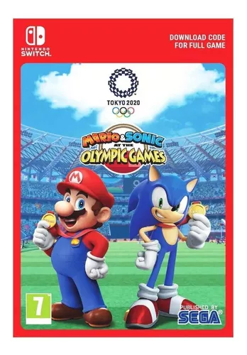 Jogo Mario and Sonic at the Olympic Games Tokyo 2020 Nintendo Switch no  Paraguai - Atacado Games - Paraguay