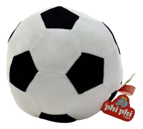 Pelota De Fútbol Con Sonajero Peluche Phi Phi Toys La Plata