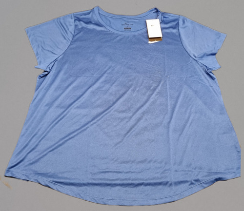 Remera Nike3xl  The Nike Tee Azul Axila Largo74 Cm Largo 76 