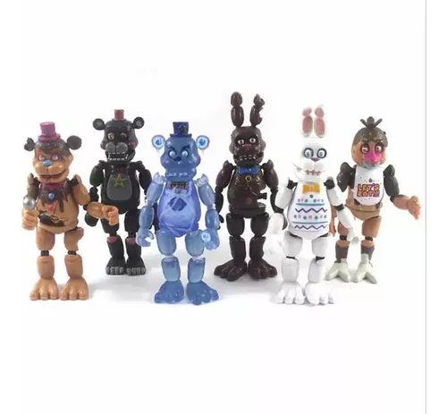 Kit 5 Bonecos Animatronics Five Nights At Freddy's Security - MHR - Bonecos  - Magazine Luiza