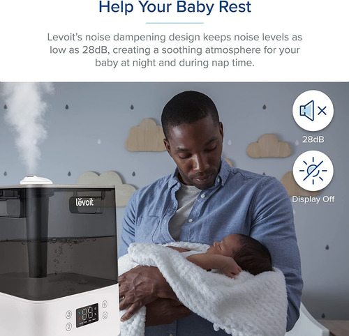 Imagen 9 de 9 de Humidificador Ultrasonico Levoit Habitacion Grande Alexa Wif