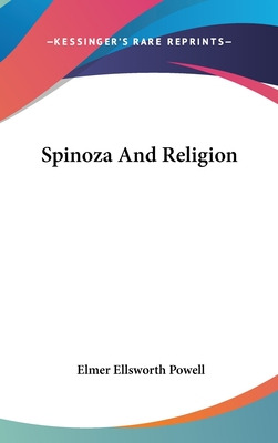 Libro Spinoza And Religion - Powell, Elmer Ellsworth