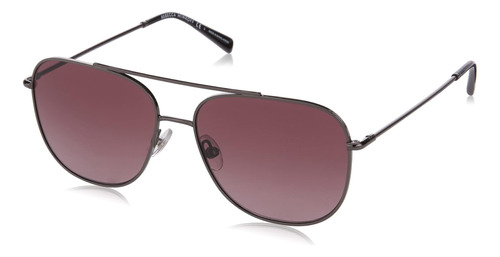 Rebecca Minkoff Mujer Lilly Gafas De Sol Cuadradas, Oro Rojo