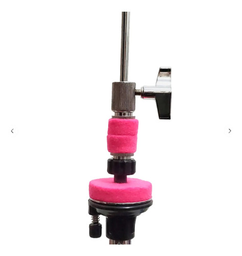 Feltro P/ Presilha E Base De Chimbal Pad Gorilla / Kit Pink