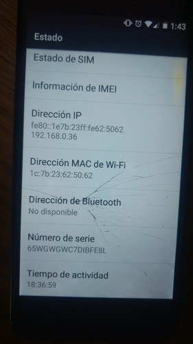 Celular Hisense L675 Quadcore 1.2ghz 8 Gb Y 1 Gb Ram Libre (Usado)