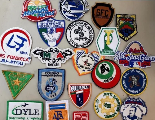 Parches logos bordados hotsell