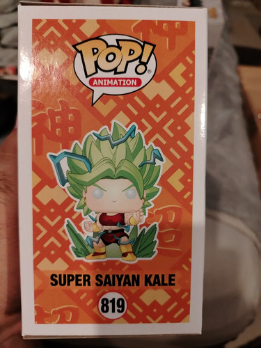 Funko Pop! Dragon Ball Z #819: Super Saiyan Kale Chase Chali (Usado)