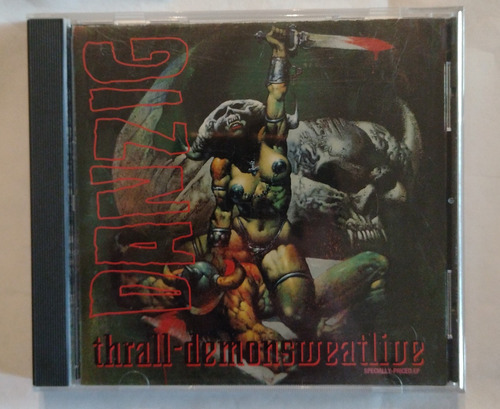 Danzig Thrall Demonsweatlive Cd Usa Primera Ed 