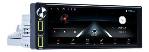 Radio De Coche De 6.9 Pulgadas Carplay/android Auto Fm Gps M