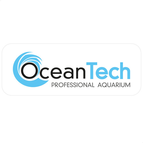 Tesoura Curva 25cm Aço Inox Ocean Tech Poda Aquário Plantado