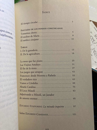 Libro El Fin De La Siesta Cuentos Eduardo Camisassa Viajera