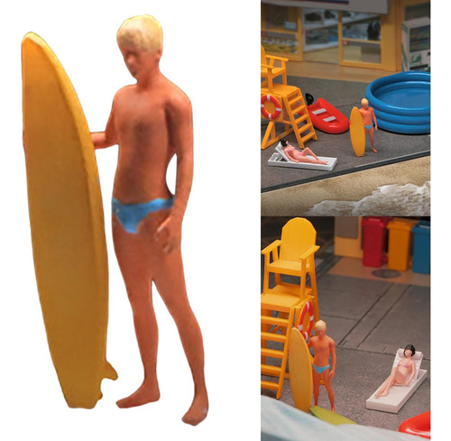 Figuras En Miniatura A Escala 1/64, Personas Niños