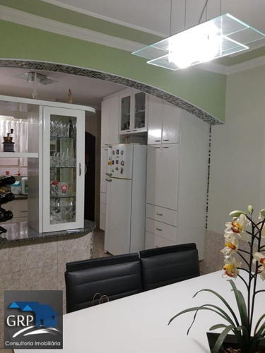 Imagem 1 de 15 de Sobrado Para Venda Em Santo André, Parque Marajoara, 3 Dormitórios, 1 Suíte, 2 Banheiros, 2 Vagas - 7287_1-1800334