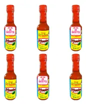 Comprar 6 Salsas De Chile Habanero Rojo El Yucateco 120ml