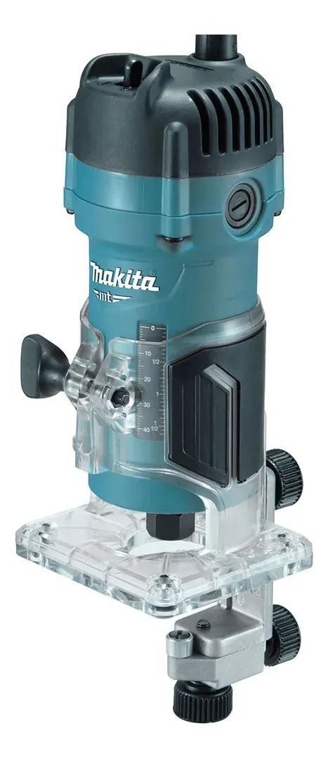 Tupia Manual 530 Watts Com Pinça De 6mm M3700b Makita