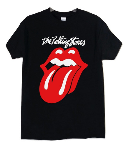 Polera The Rolling Stones Tongue And Logo Rock Abominatron