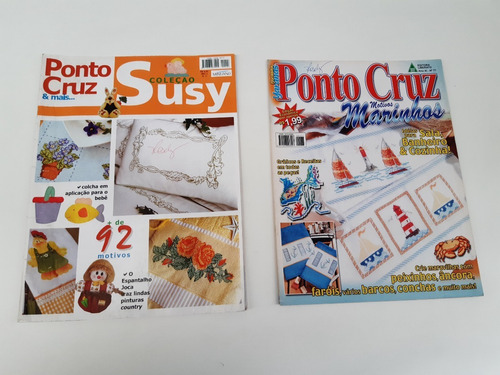 Revistas Coleção Susy Ponto Cruz E Yaranas Ponto Cruz  I308