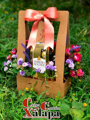 Caja Para Flores Regalo Sorpresa Envío Inmediato