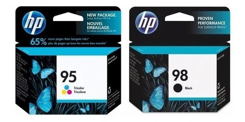 Combo Hp 95 + Hp 98 Original C8766wl + C9364wl (en Blister)