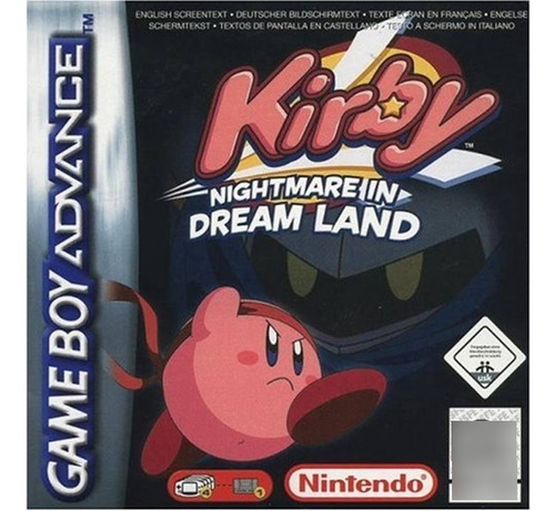 Kirby Nightmare In Dream Land Nintendo Game Boy De Aventura