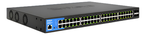 Switch Linksys Lgs352mpc 48 Puertos Gigabit Sfp+ Poe Adminis