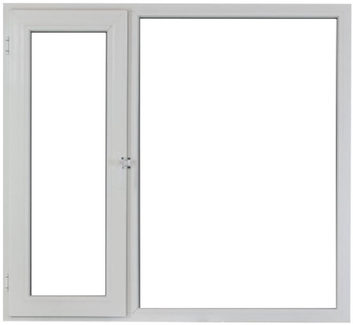 Ventana Patagonica Nexo 120x150 Pvc Con Vidrio 4mm