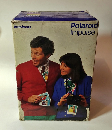 Câmera Polaroid Impulse Af Analógica Na Caixa