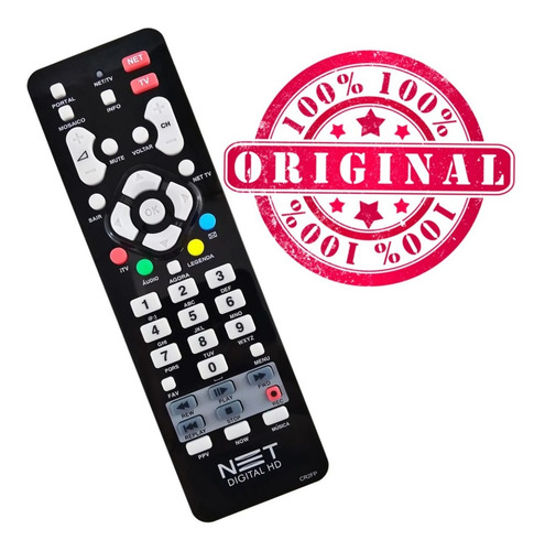 Controle Remoto Net Digital Hd Cr2fp Novo 100% Original