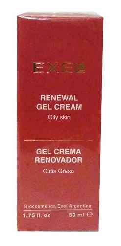 Gel Crema Renovador Cutis Graso Exel Cosmetología X 50ml