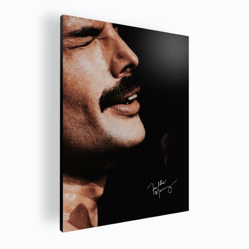 Cuadro Decorativo Modern Poster Freddie Mercury 60x84 Mdf
