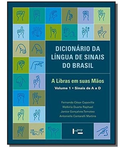 Dicionario Da Lingua De Sinais Do Brasil:libras . 3 Volumes