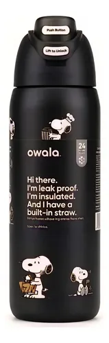 Owala Snoopy Thermos Edição Limitada Freesip 32 Onças