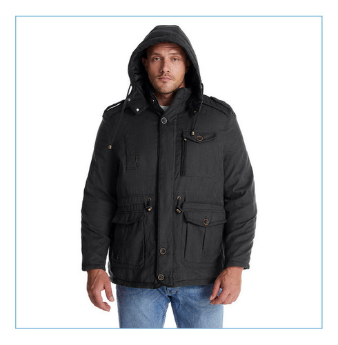 Chaqueta Esquí Para Hombre Chaqueta Polar Senderismo Capucha
