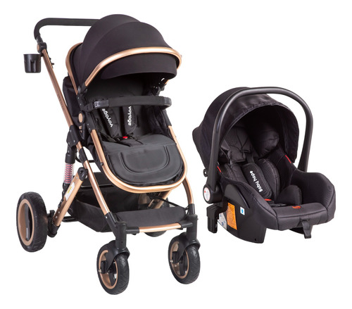 Coche Voyage Atenas Con Silla De Auto Black