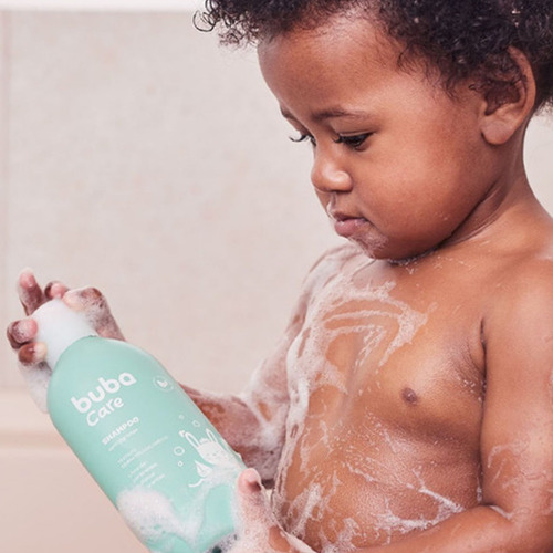 Shampoo Vegano Bebês Sem Lágrimas 400ml Original Buba