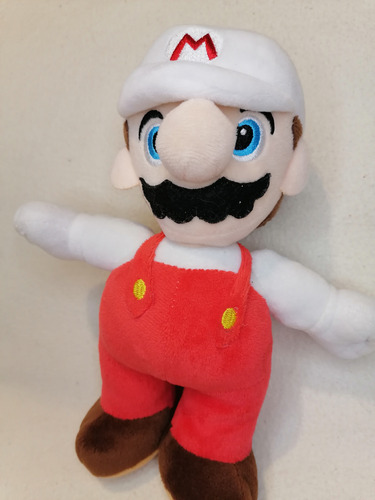 Peluche Original Super Mario Fire All Star Nintendo 24cm. 