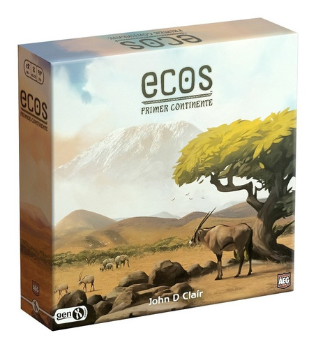 Ecos Primer Continente - Juego De Mesa - Bureau De Jueg