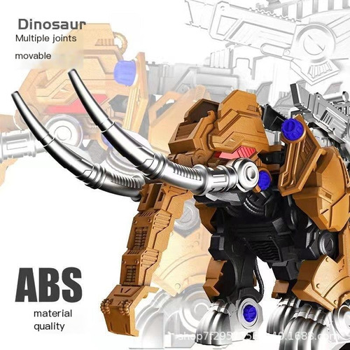 Simulación De Mamut Bloques De Construcción Mecánicos