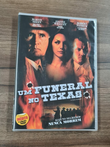 Dvd Novo Original - Um Funeral No Texas - Lacrado